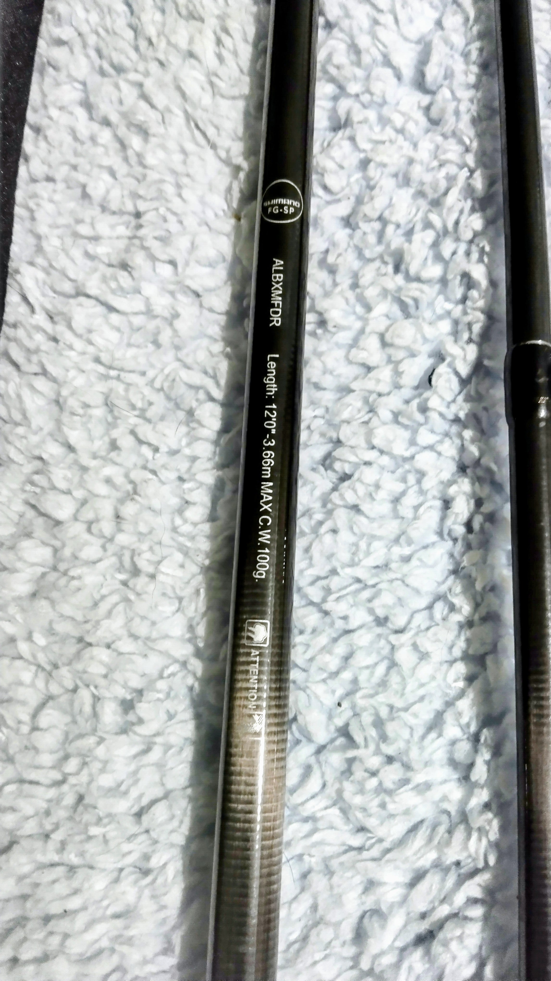 Shimano Alivio BX 12ft Medium Feeder Rod | 2 Tips (3oz Carbon) | Excellent Cond