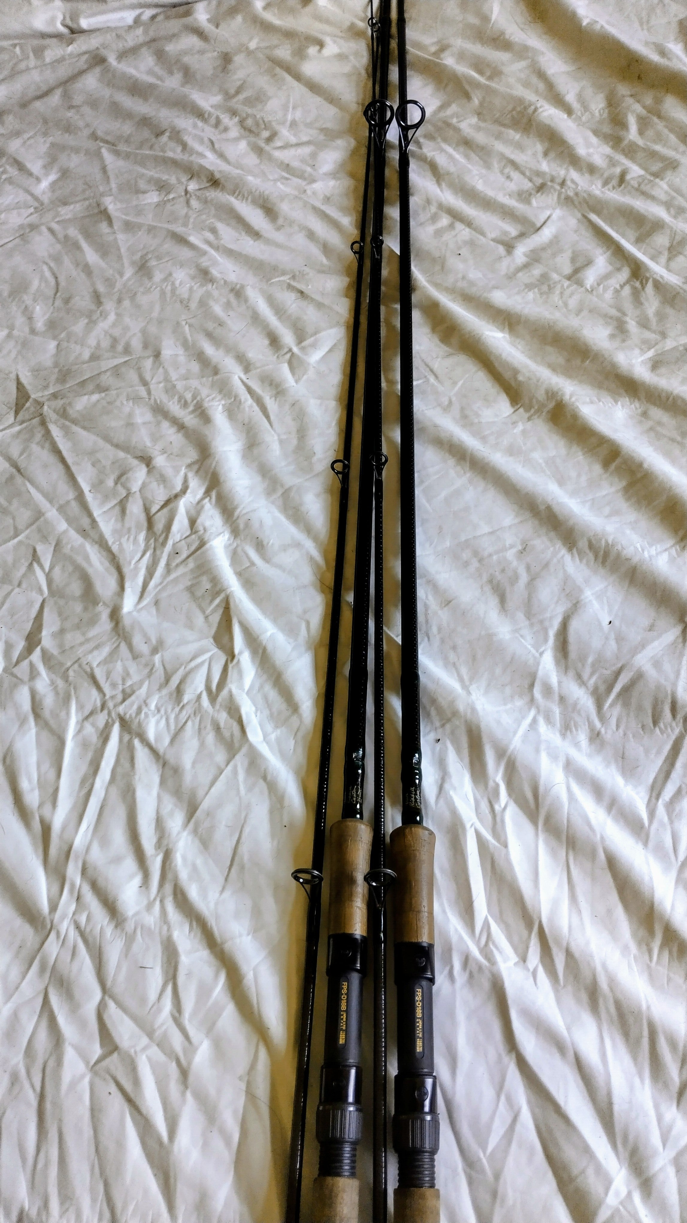 Vintage Alan Riddell Custom 12ft 2lb Specimen Carp Barbel Rod Classic Fishing