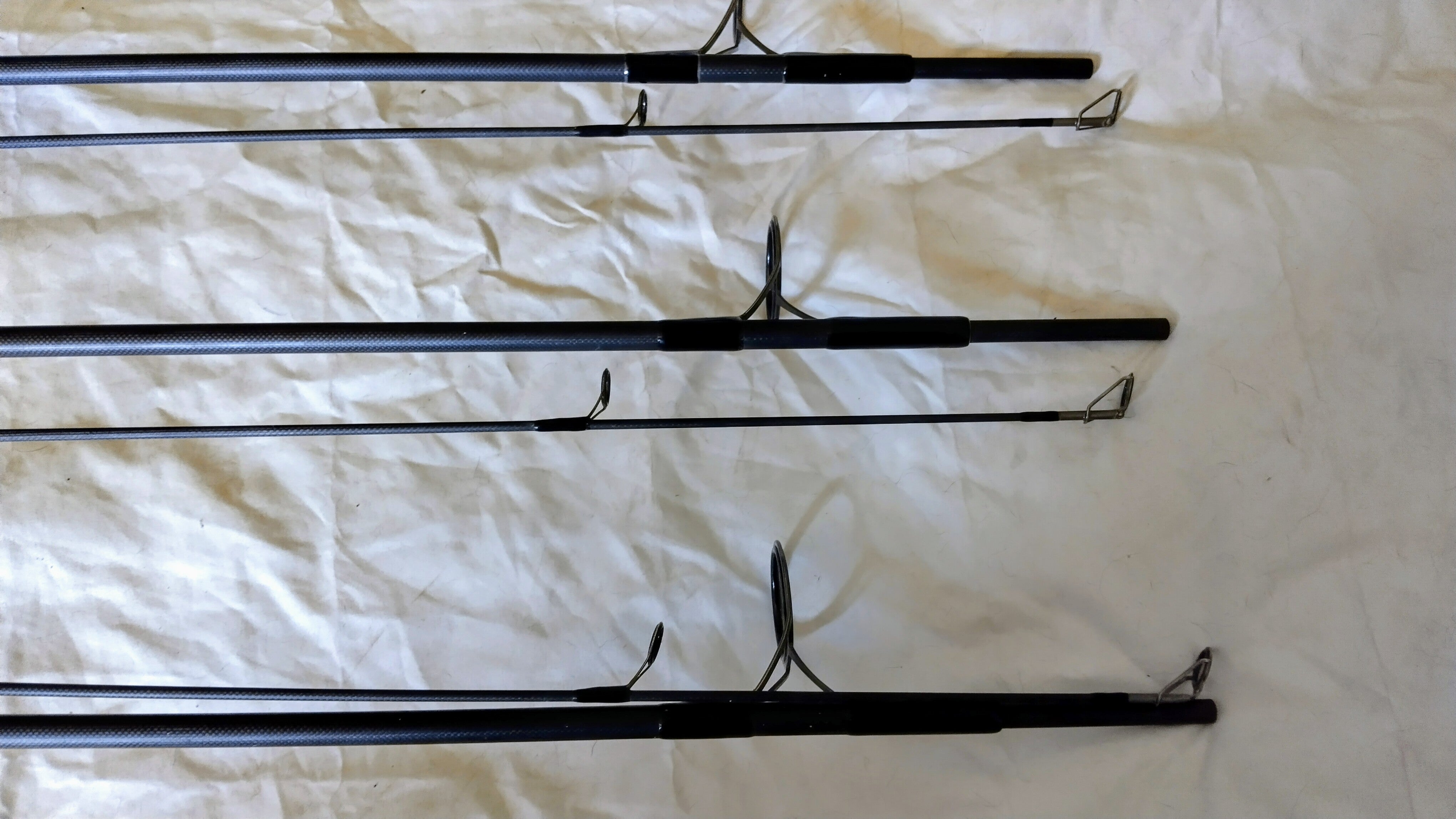Greys AirCurve 12ft 3.25lb Cork Handled Carp Rods x3  - VGC