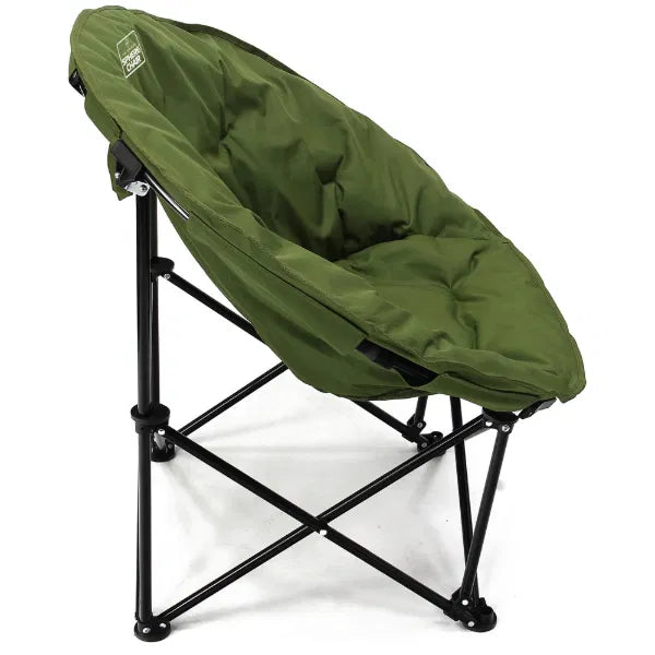 Angling Pursuits Sphere Chair | Compact Carp Fishing Chair | Steel Frame Moon Chair
