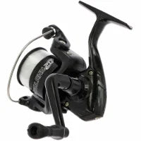 Angling Pursuits Galaxy 20 Front Drag Fishing Reel - Pre-Spooled 8lb Line - Black