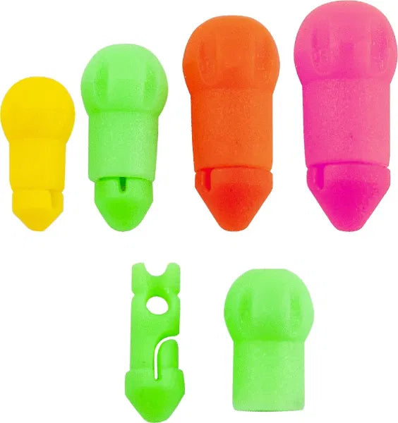 XPS Pole Elastic Connectors - Match / Pole Fishing - Twin Packs, All Sizes