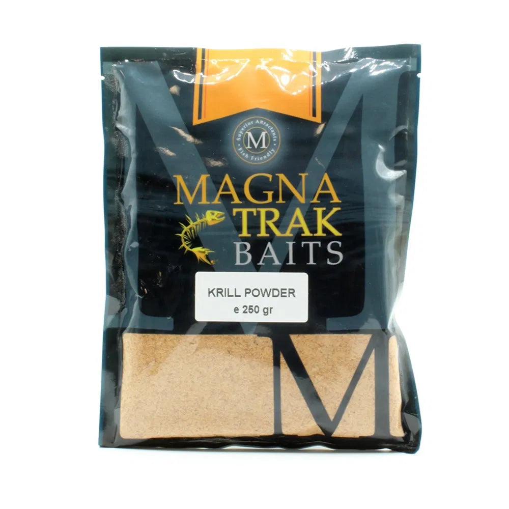 Magnatrak Krill Powder - 250g Bags | Carp Fishing | Groundbait Additive | Attractor