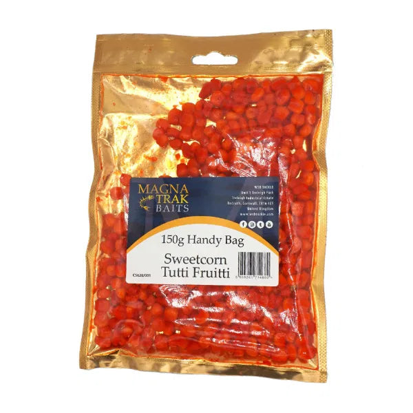 Magnatrak Flavoured Sweetcorn 150g - Strawberry or Scopex - Coarse Fishing Bait