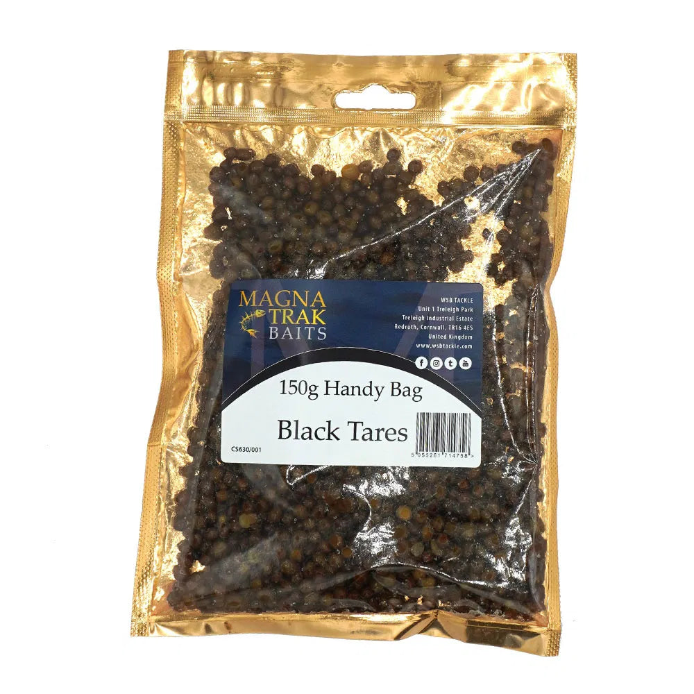 Magnatrak Black Tares (150g) | Coarse Fishing Hookbait | Roach & All Coarse Species