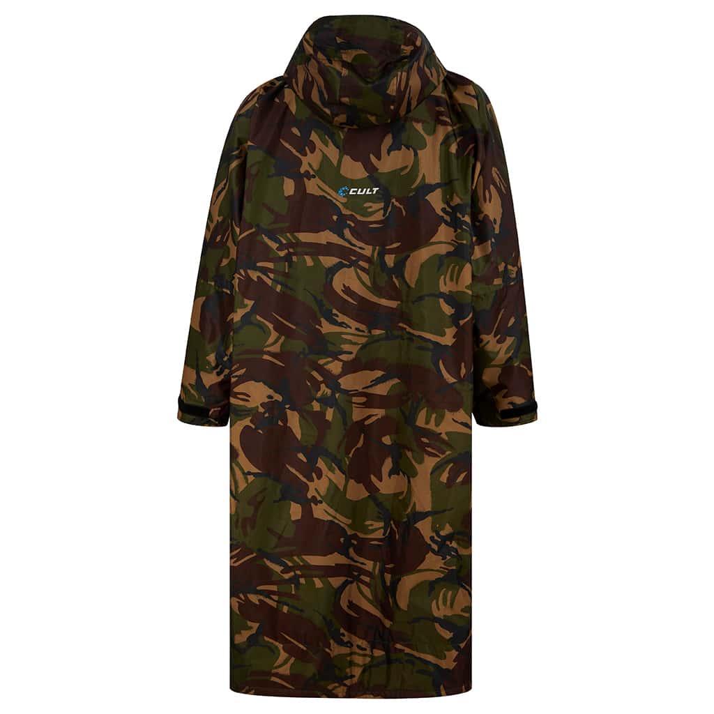 Cult Tackle Technical Bivvy Coat -  DPM Camo - Carp Fishing Outdoor Clothing