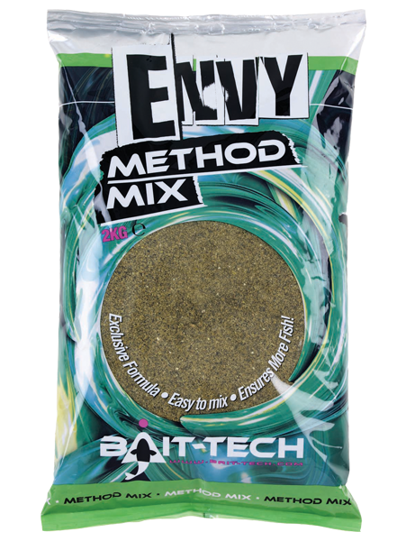 Bait-Tech Envy Hemp & Halibut Method Feeder Groundbait Mix - 2kg Bags