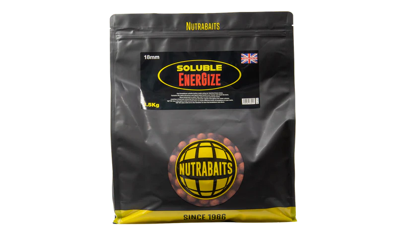 Nutrabaits EnerGize Range | Boilies, Wafters, Pellets, Base Mix & Liquid Food