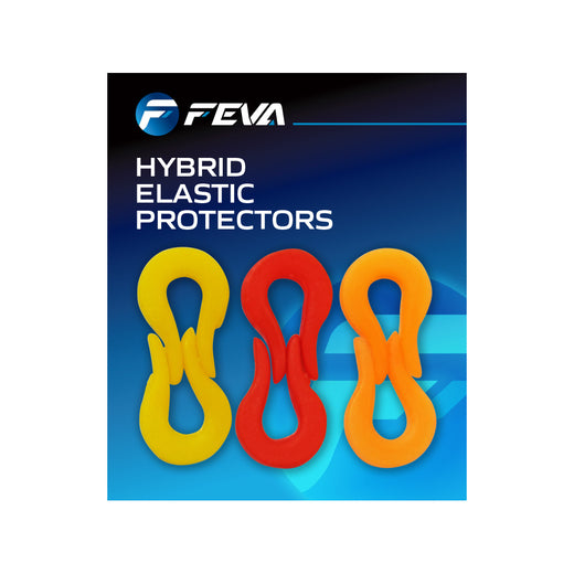 FEVA Elastic Protectors 6 Pack Pole Fishing Top Kit Elastic Protection
