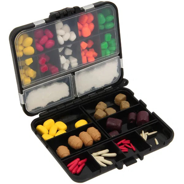 NGT Klone Baits 155pc Artificial Bait Set - Floating & Sinking Mixed Selection Box