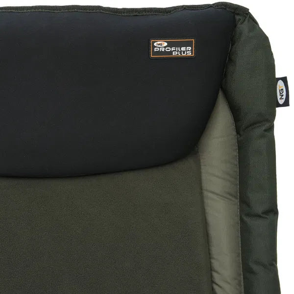 NGT Profiler Recliner Chair Adjustable Legs Fleece Padded Carp Fishing Seat