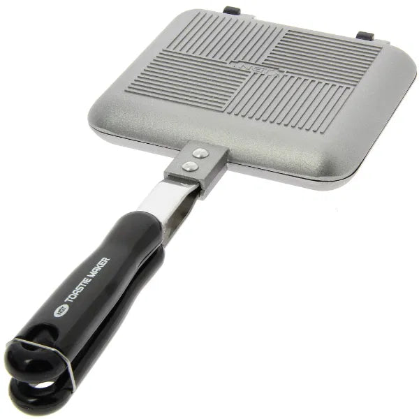 NGT Toaster Toastie Maker - Gun Metal Sandwich Toaster - SMALL