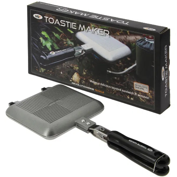NGT Toaster Toastie Maker - Gun Metal Sandwich Toaster - SMALL