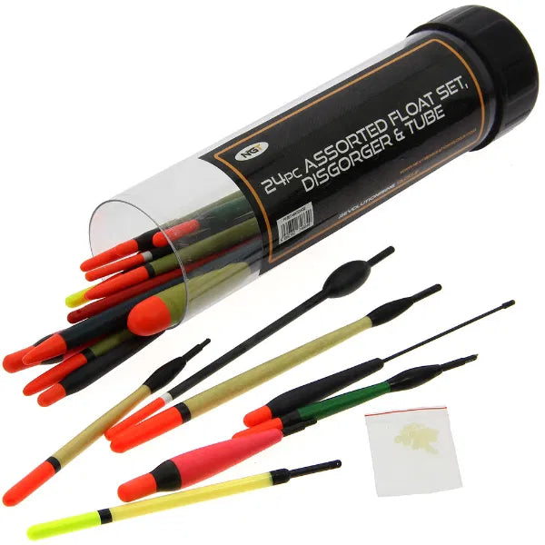 NGT 24pc Mixed Float and Accessory Set in Tube