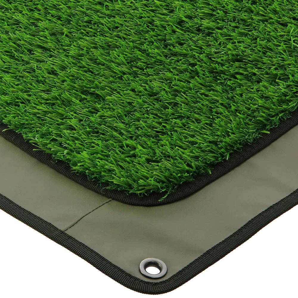 NGT Bivvy Mat - Waterproof PVC Astro Turf Carp Fishing Tent Groundsheet 75x50cm