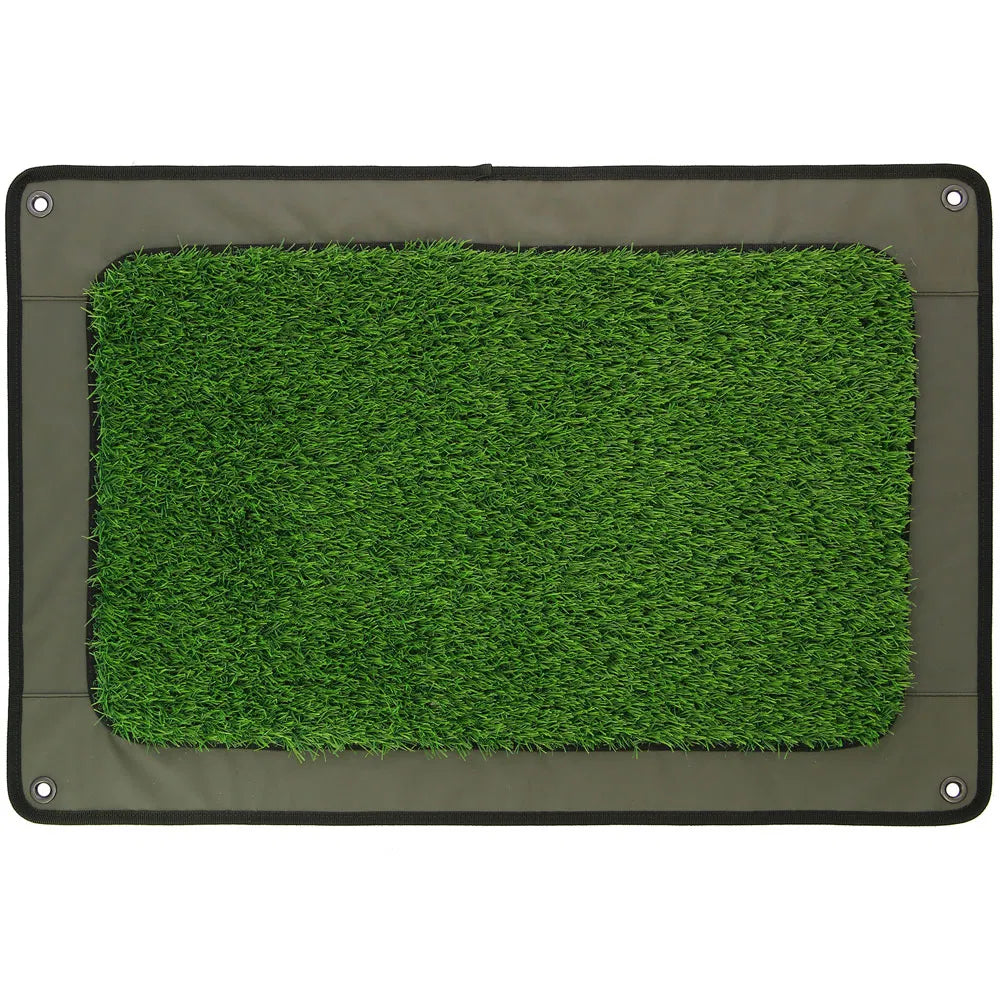 NGT Bivvy Mat - Waterproof PVC Astro Turf Carp Fishing Tent Groundsheet 75x50cm