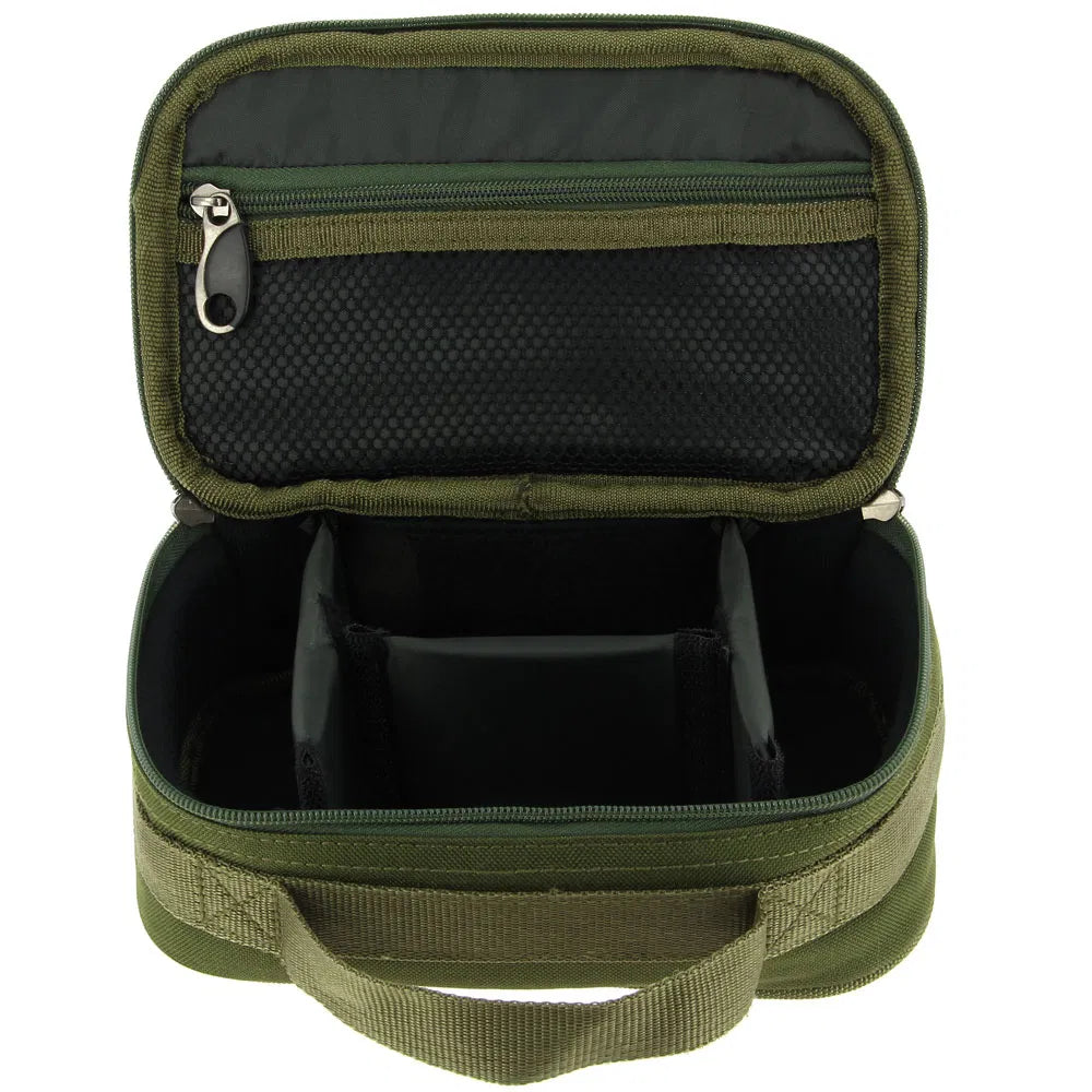 NGT Carp Fishing 3 Compartment Lead Pouch | Terminal Tackle Bag