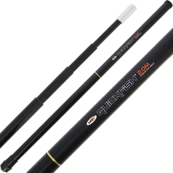 Telescopic 2m 'Travel' Fishing Landing Net Handle