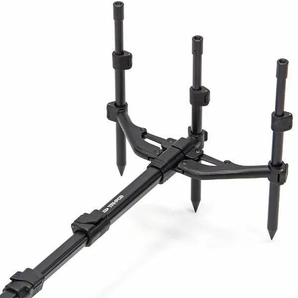 NGT Tri-Pod 3-Rod Carp Fishing Rod Pod - Lightweight, Fully Adjustable