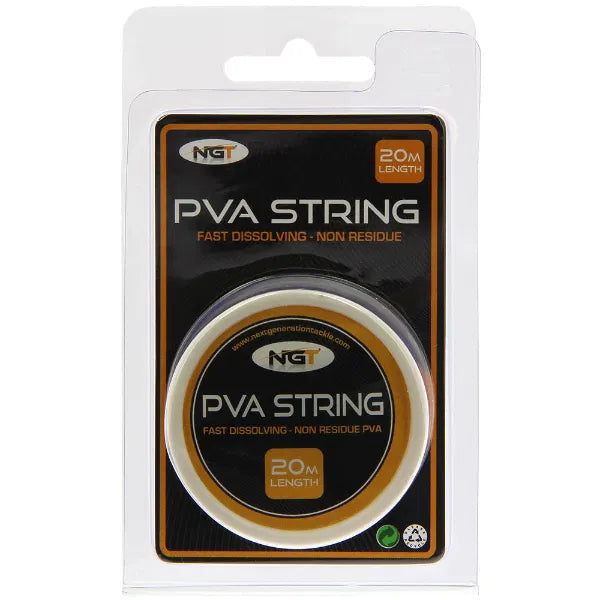 NGT PVA String - Fast Dissolving Carp Fishing PVA String (20m)