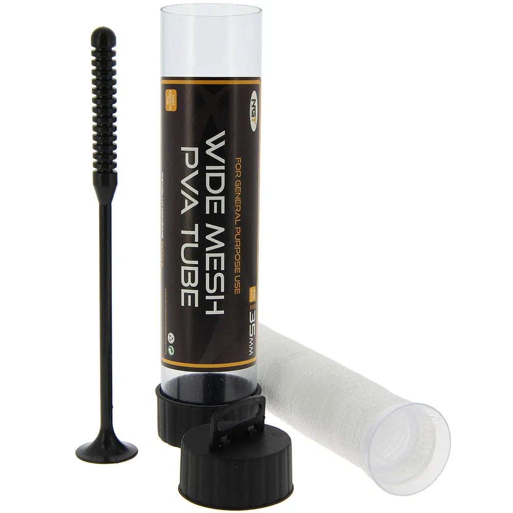 NGT Carp Fishing PVA Mesh Range - Narrow, Wide Sizes | Refills Available