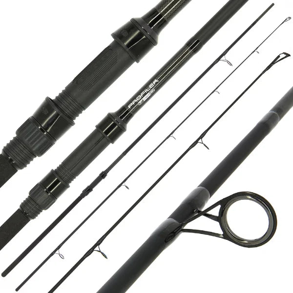 Profiler 9ft Carbon Carp Stalking Rod 2.5lb TC - Margin Floater Pike Rod 2pc