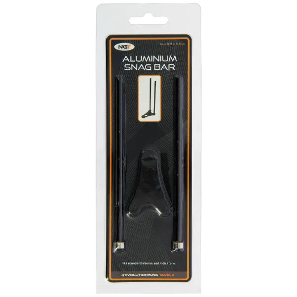 Aluminium Snag Bar | Snag Ears - Carp Fishing | Black