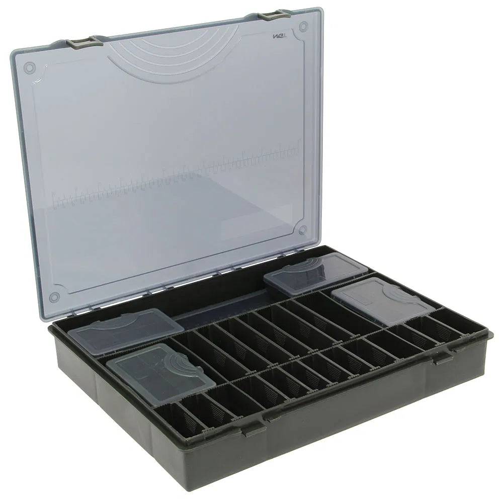 System Style Carp Specimen Fishing Terminal Tackle Box | Fully Loaded | Large