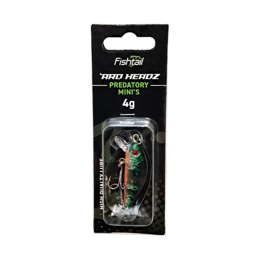 FISHTAIL Mini Lure Set Perch Jack Pike Canal Fishing Diving Blade Rattler