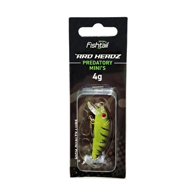 FISHTAIL Mini Lure Set Perch Jack Pike Canal Fishing Diving Blade Rattler