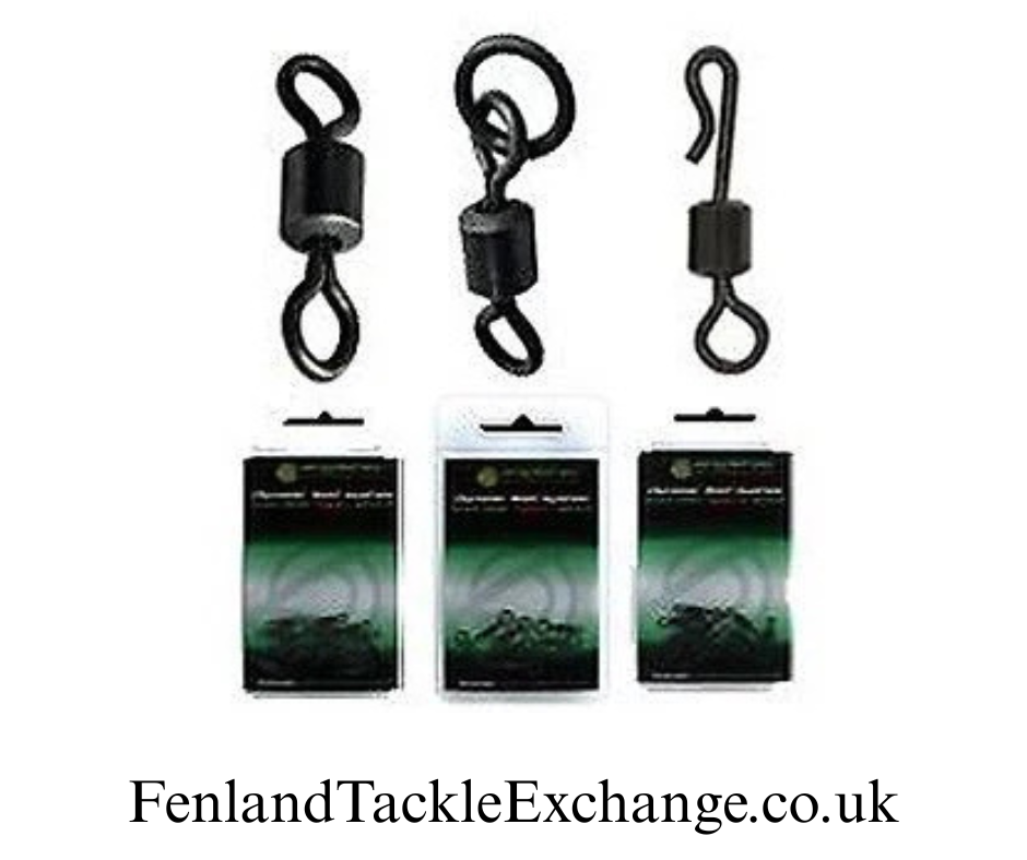 Angletec Carp Fishing Swivels Range | Ring Swivels, QuickChange, Barrel Swivels