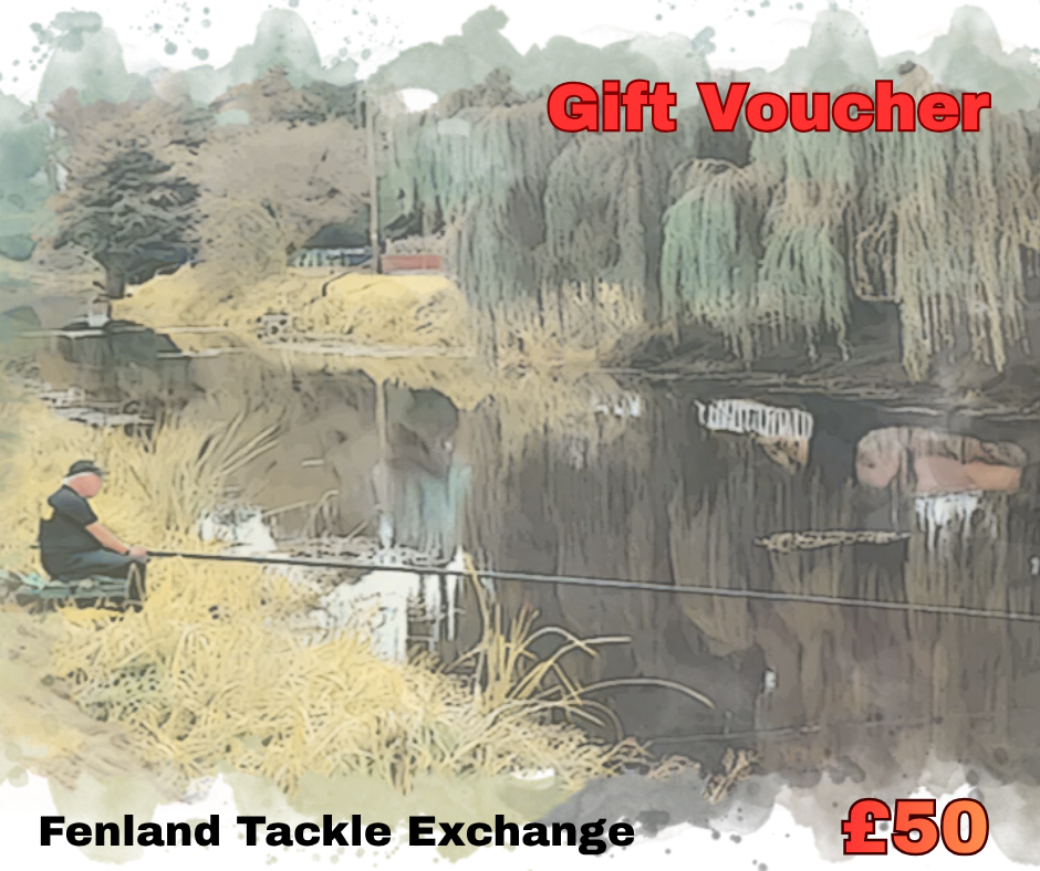 Fenland Tackle Exchange Gift Card Voucher - £5 £10 £25 £50 £100 - Gifts for Anglers