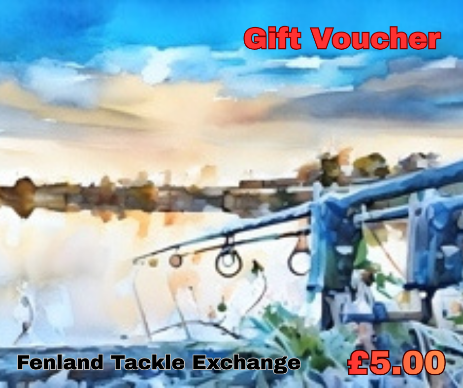 Fenland Tackle Exchange Gift Card Voucher - £5 £10 £25 £50 £100 - Gifts for Anglers