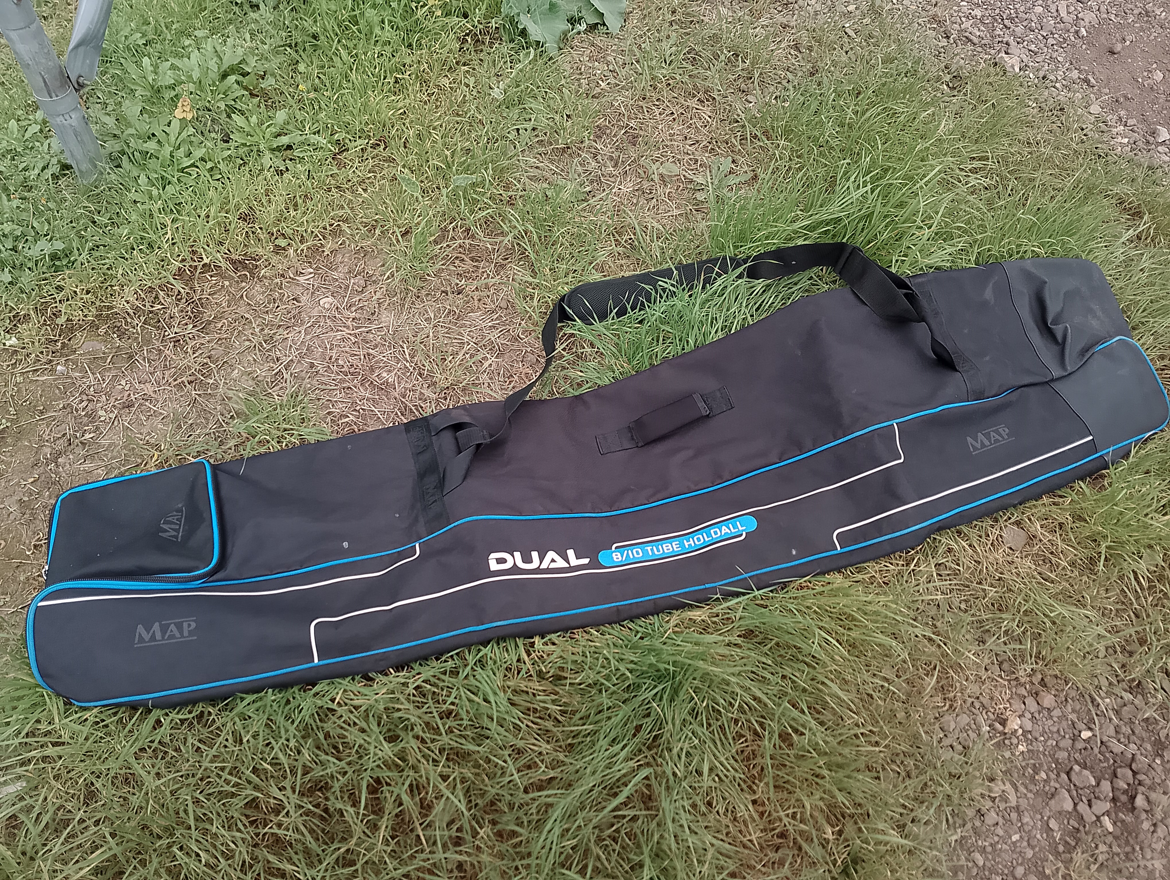 MAP Dual 8 / 10 Tube Pole / Rod Match Fishing Holdall - Excellent Condition