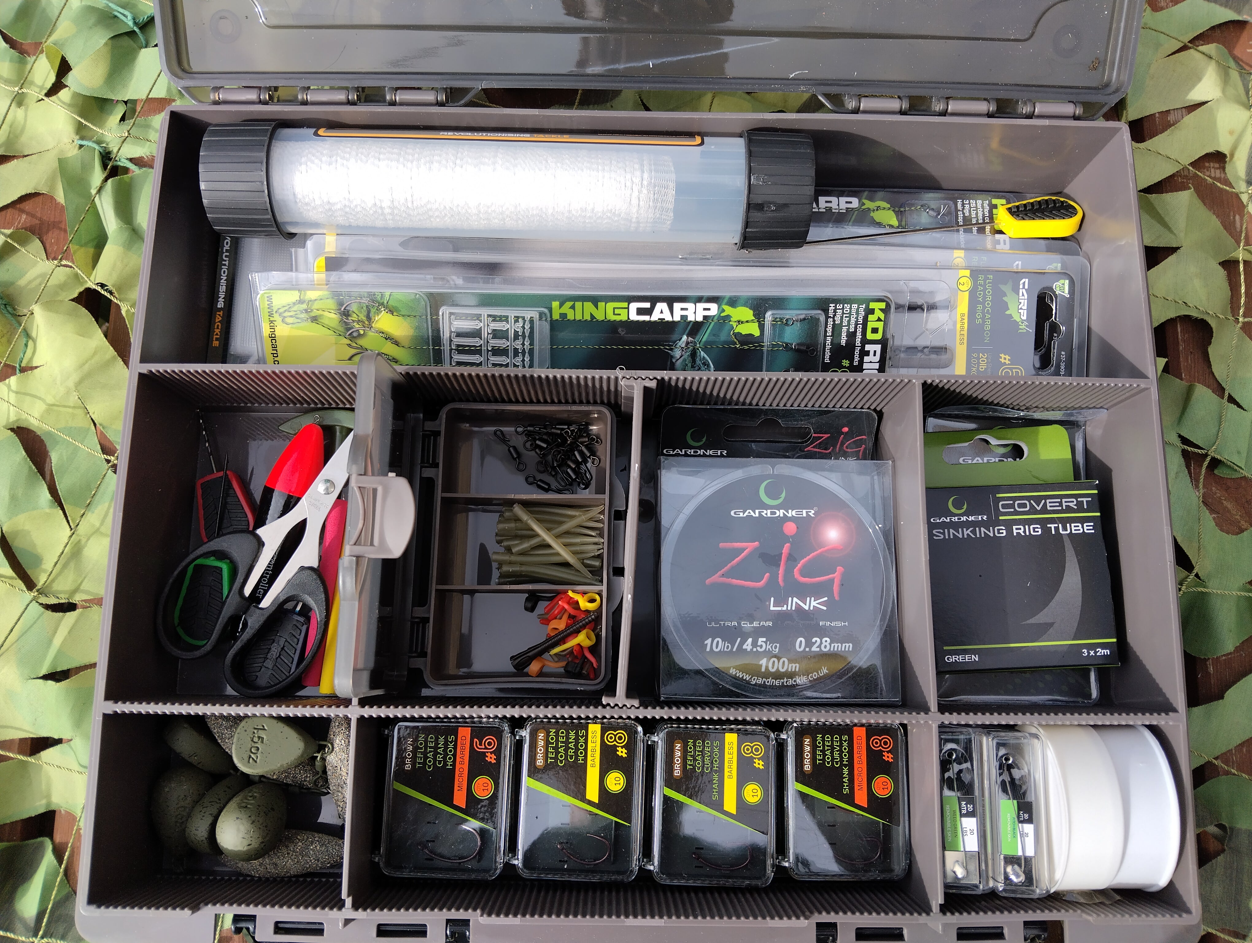 Fully Loaded 'System' Fishing Tackle Box - Pike, Carp or Coarse | Starter & Deluxe Kits