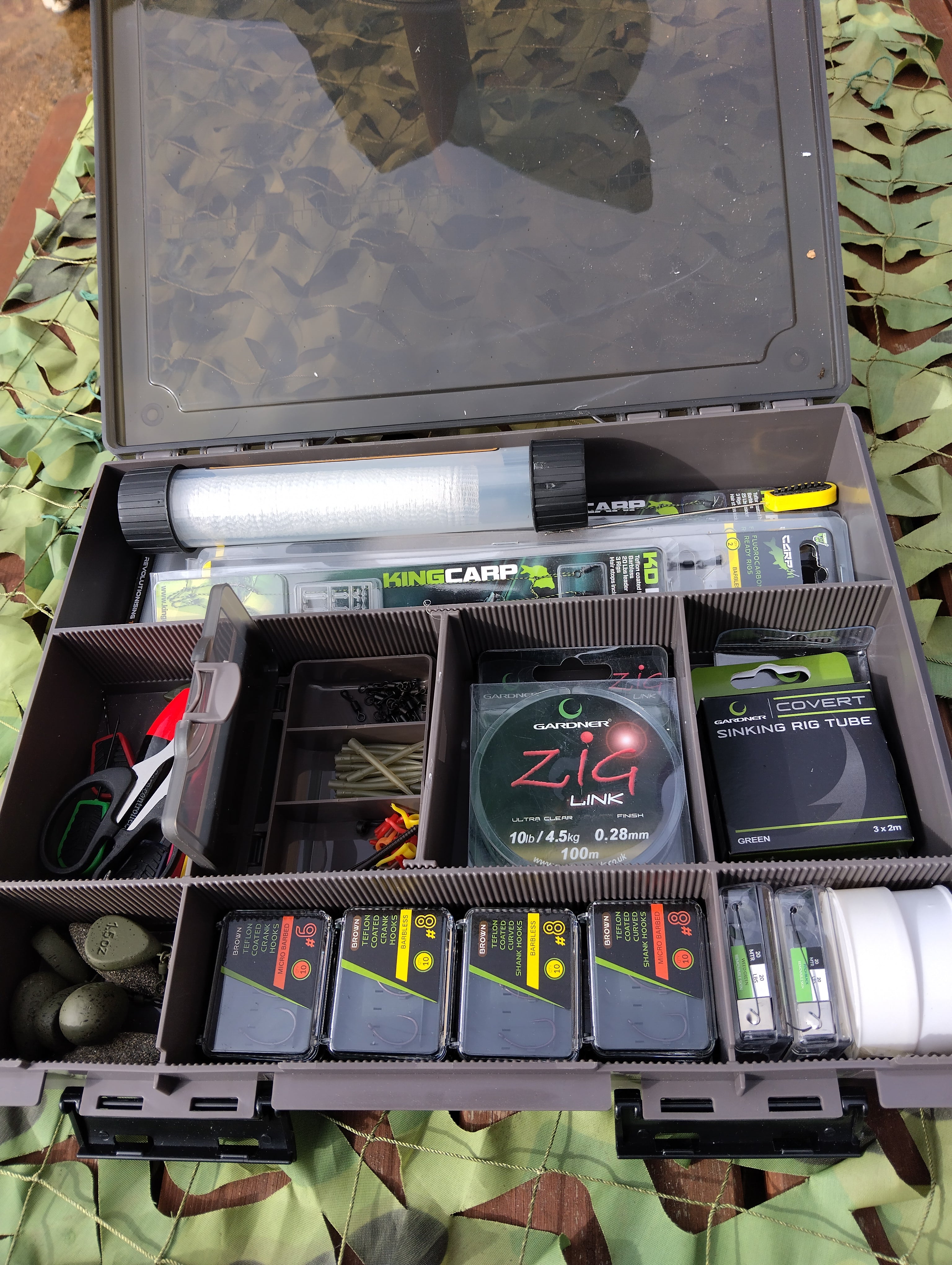 Fully Loaded 'System' Fishing Tackle Box - Pike, Carp or Coarse | Starter & Deluxe Kits