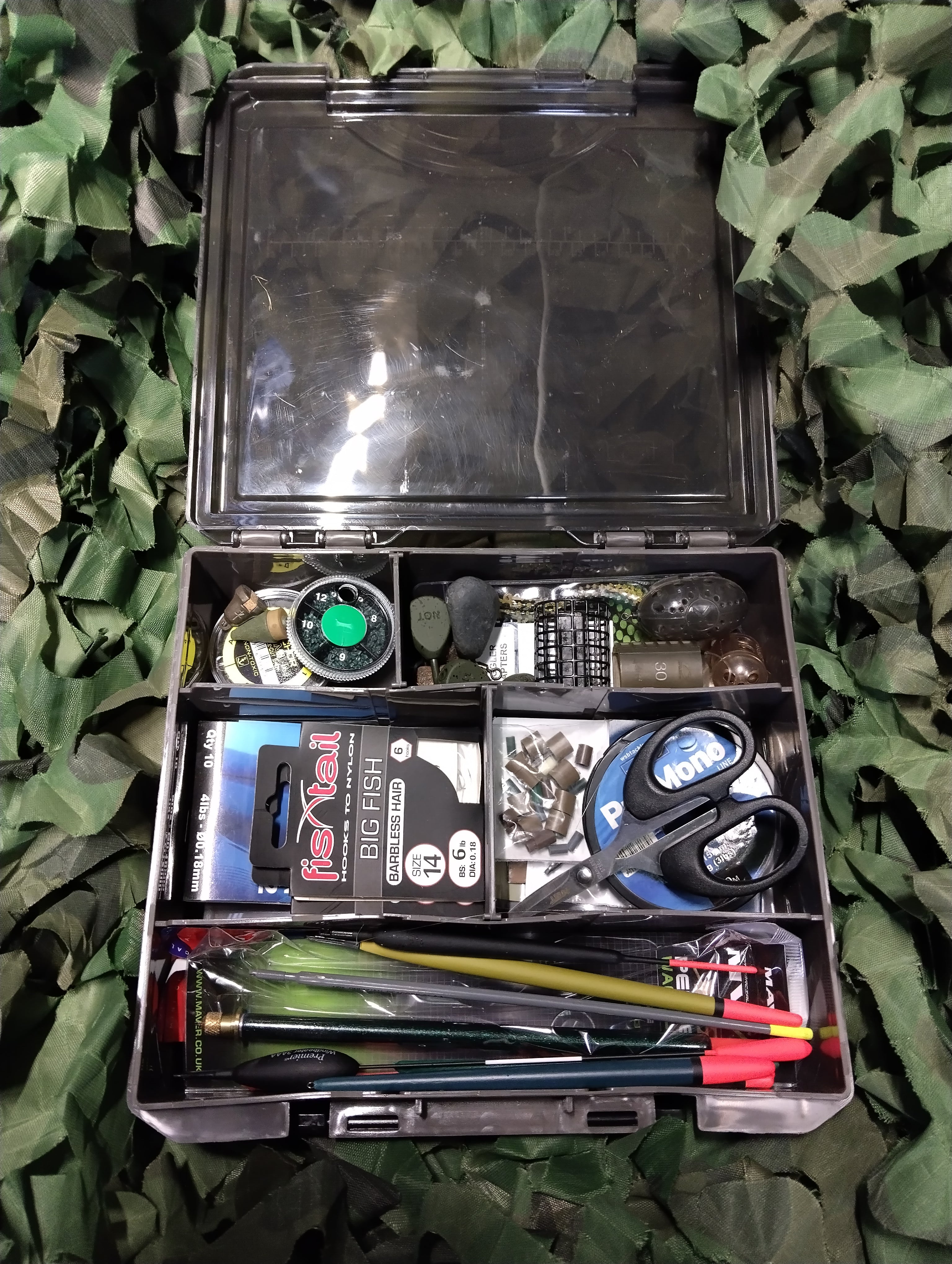 Fully Loaded 'System' Fishing Tackle Box - Pike, Carp or Coarse | Starter & Deluxe Kits