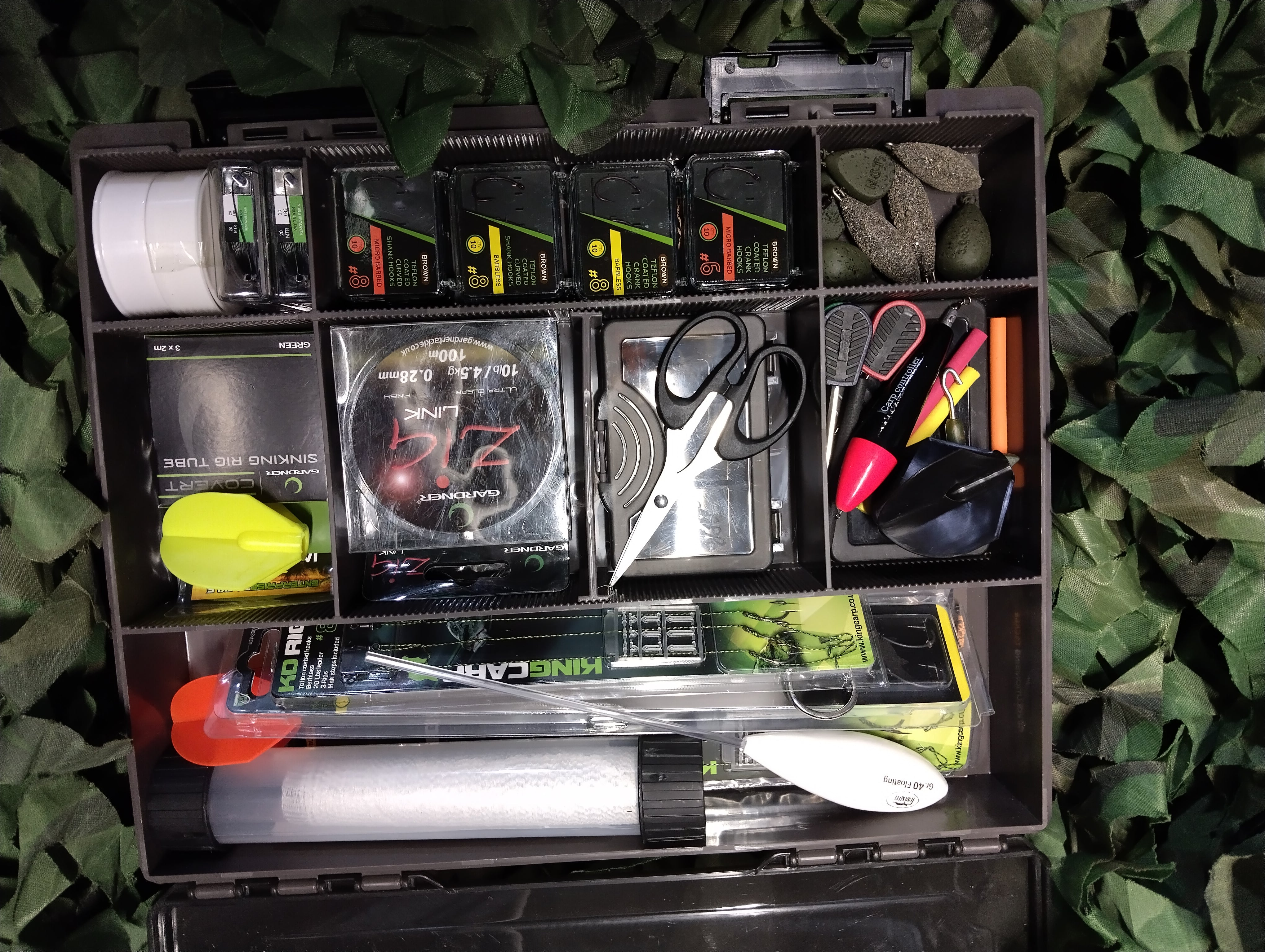 Fully Loaded 'System' Fishing Tackle Box - Pike, Carp or Coarse | Starter & Deluxe Kits