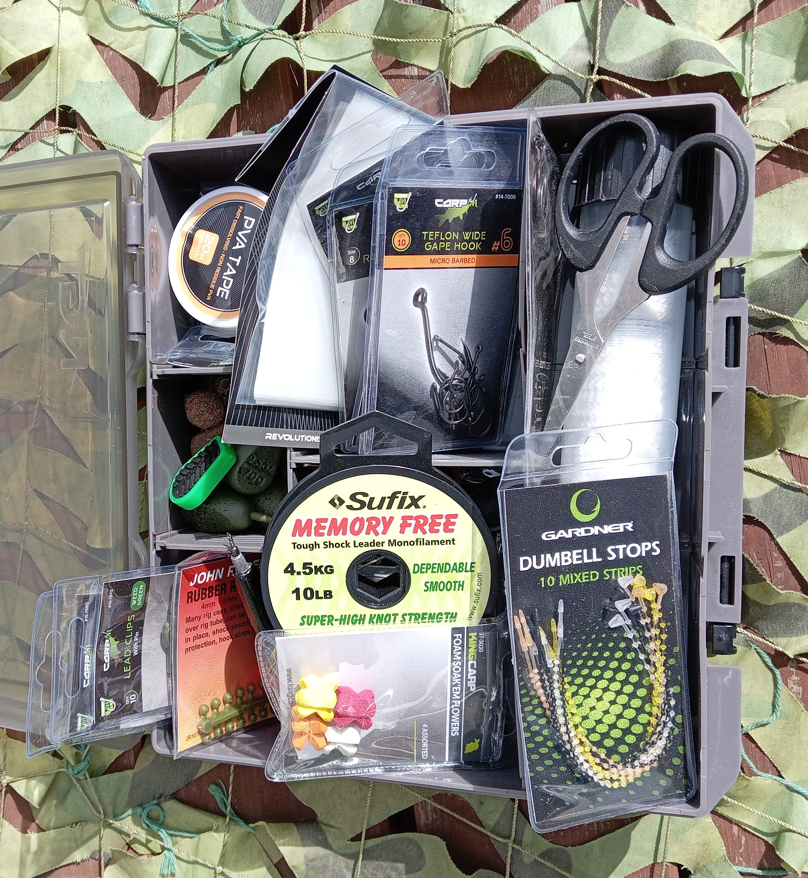 Fully Loaded 'System' Fishing Tackle Box - Pike, Carp or Coarse | Starter & Deluxe Kits