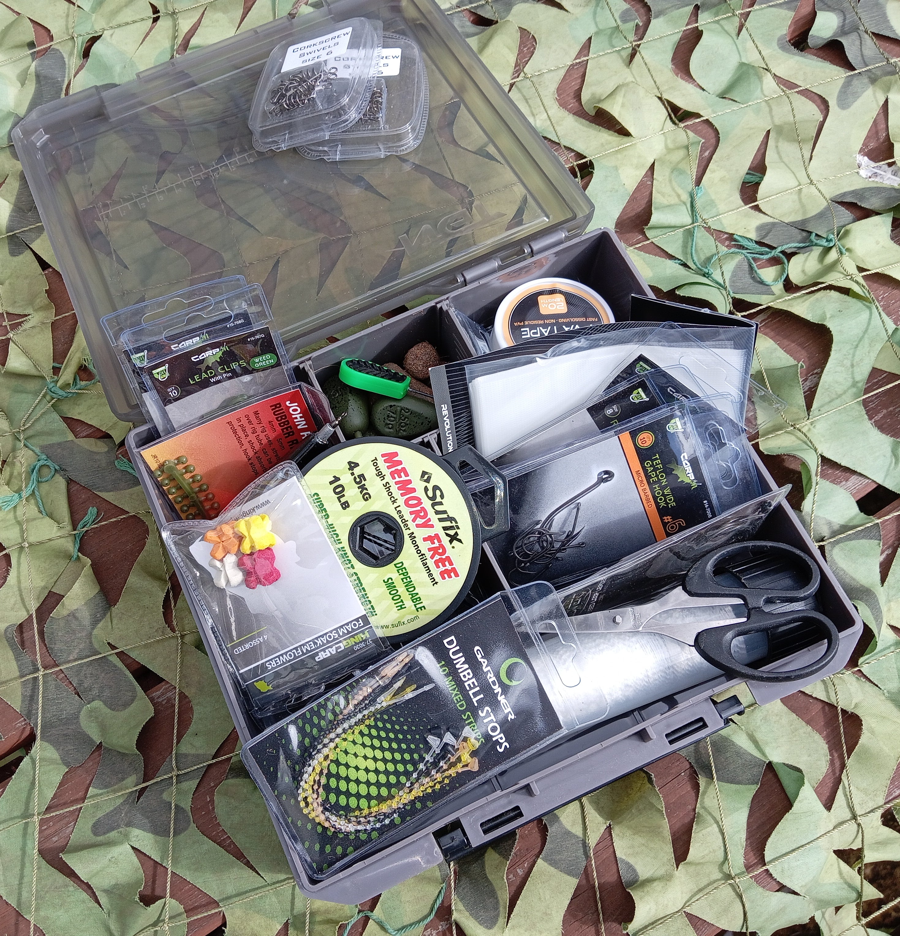Fully Loaded 'System' Fishing Tackle Box - Pike, Carp or Coarse | Starter & Deluxe Kits