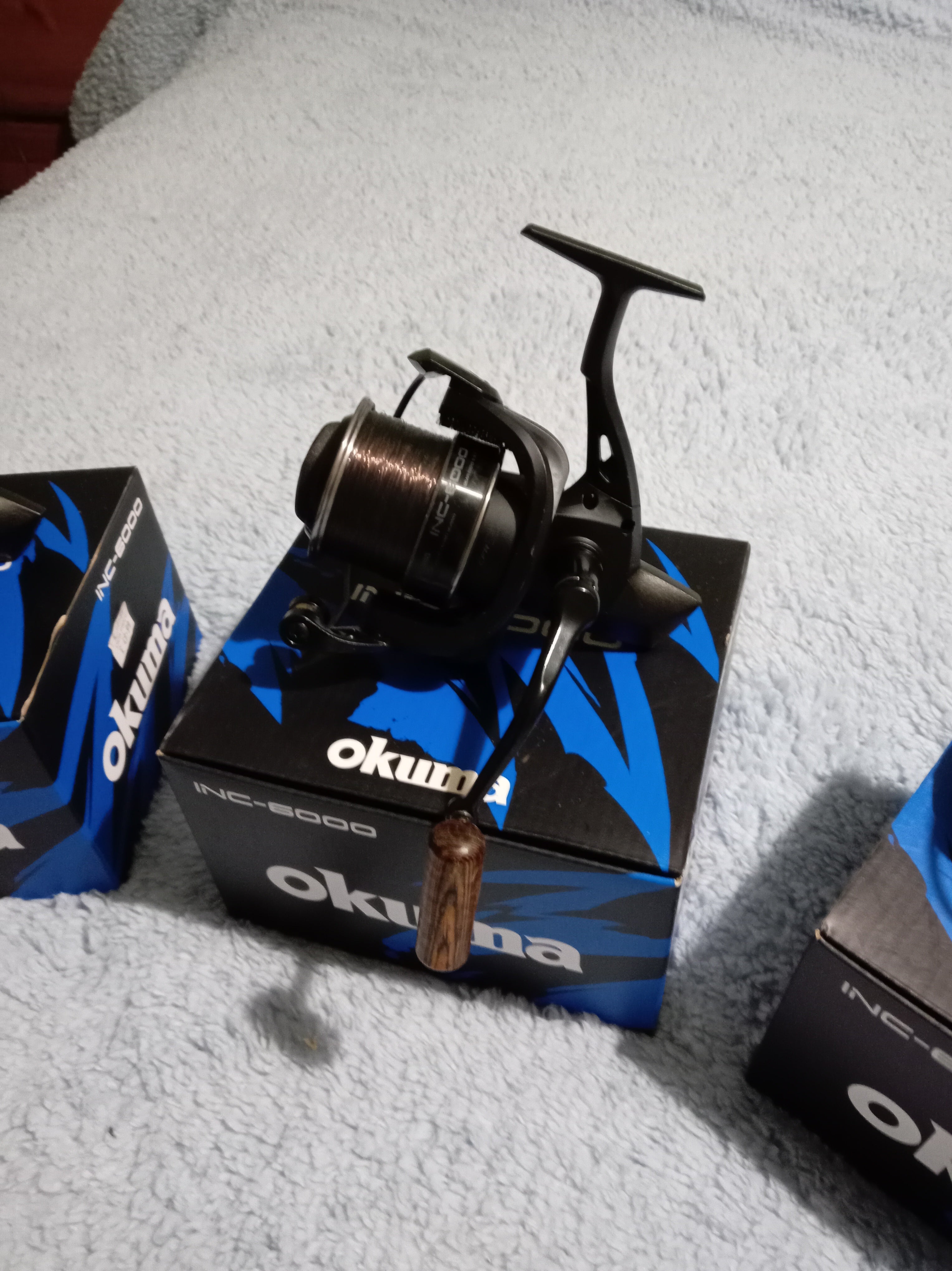 Okuma INC-6000 Compact Big Pit Carp Reel - Immaculate Condition