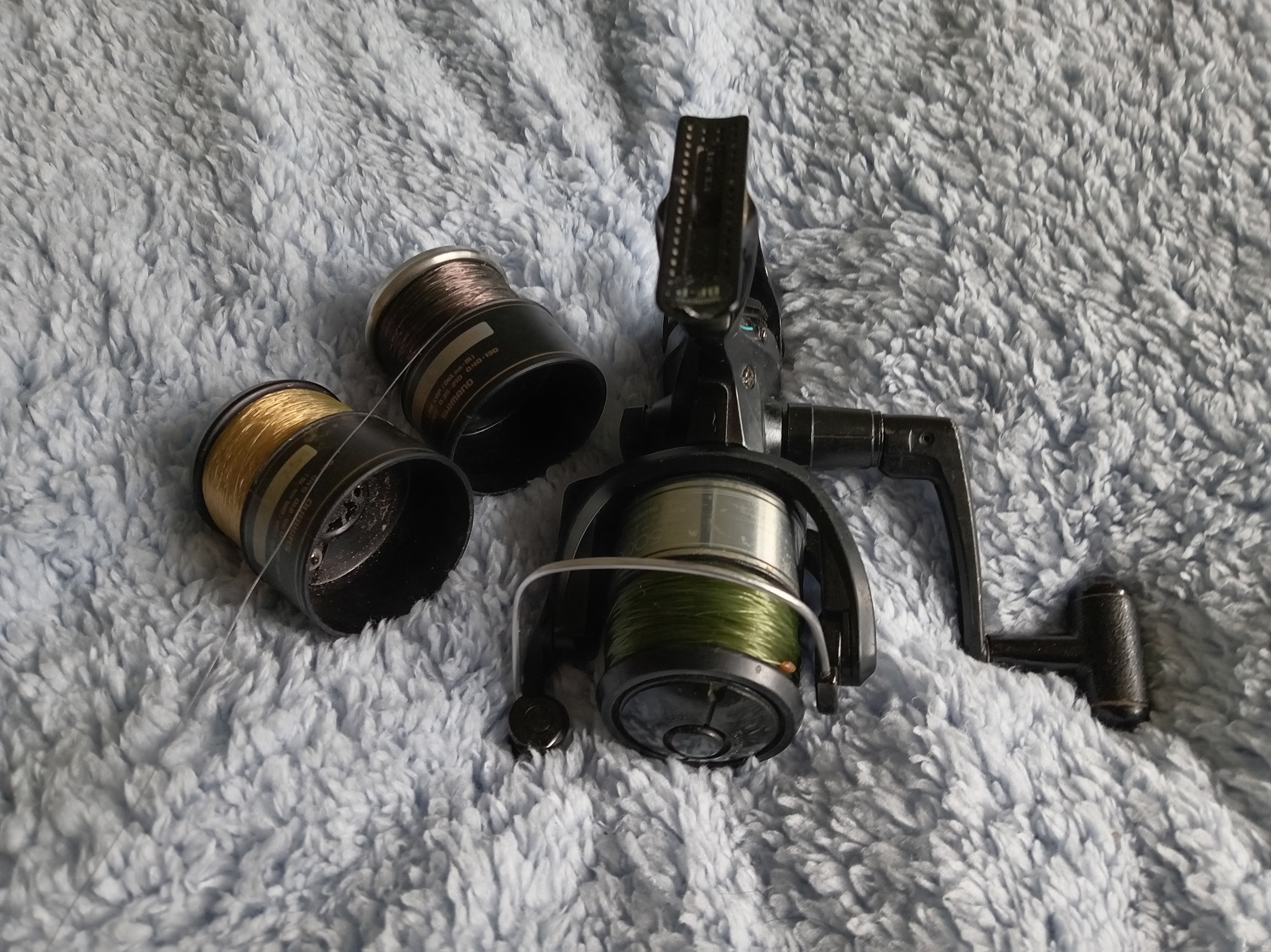 Shimano Aero 5000RE Baitrunner Reel - Used Condition - Includes 2 Spare Spools
