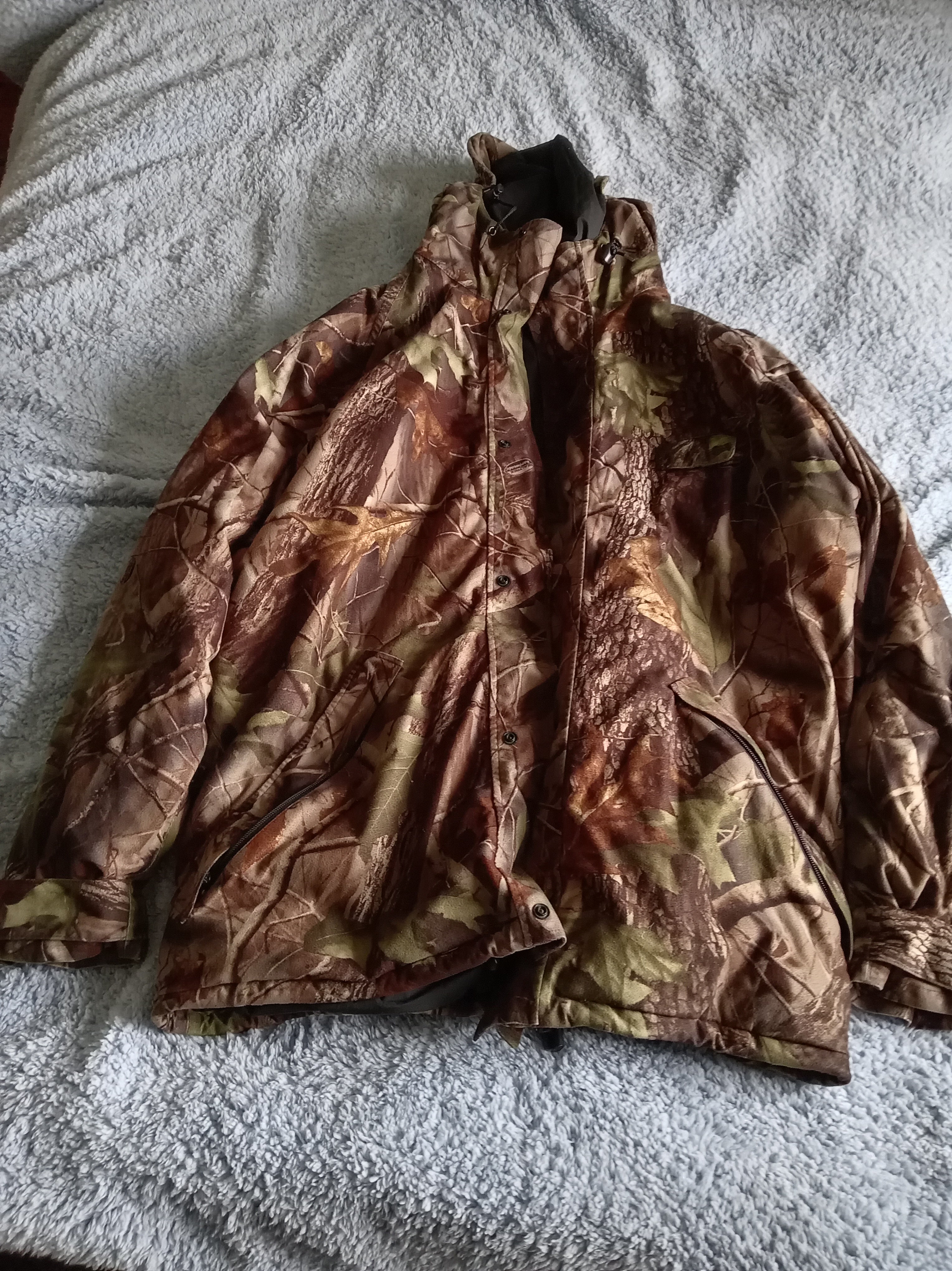 Shimano Tribal XT 3/4 Realtree Camo Fishing Jacket - Size XL - Superb Condition