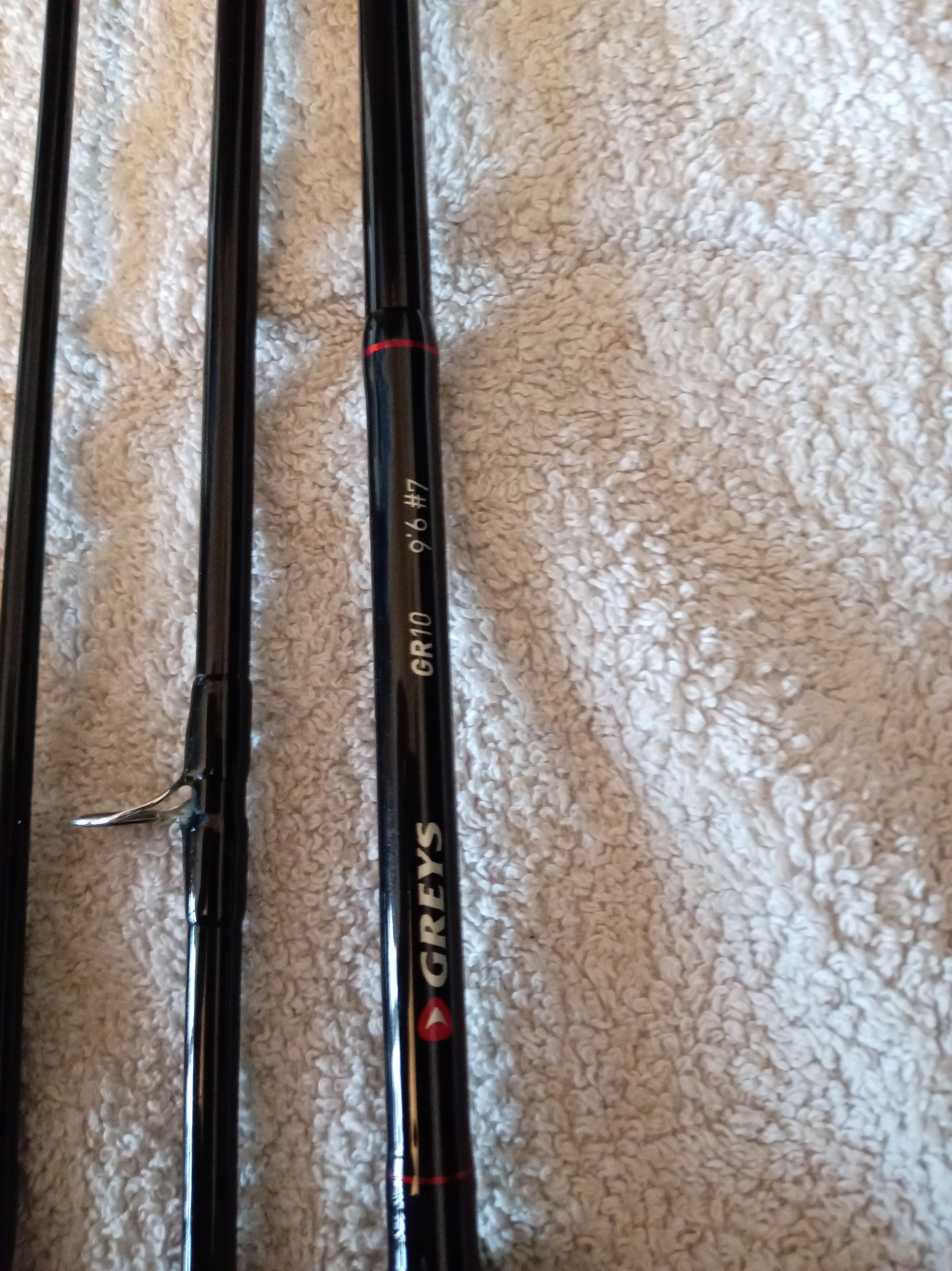 Greys GR10 9'6" #7 Fly Fishing Rod In Great Used Condition