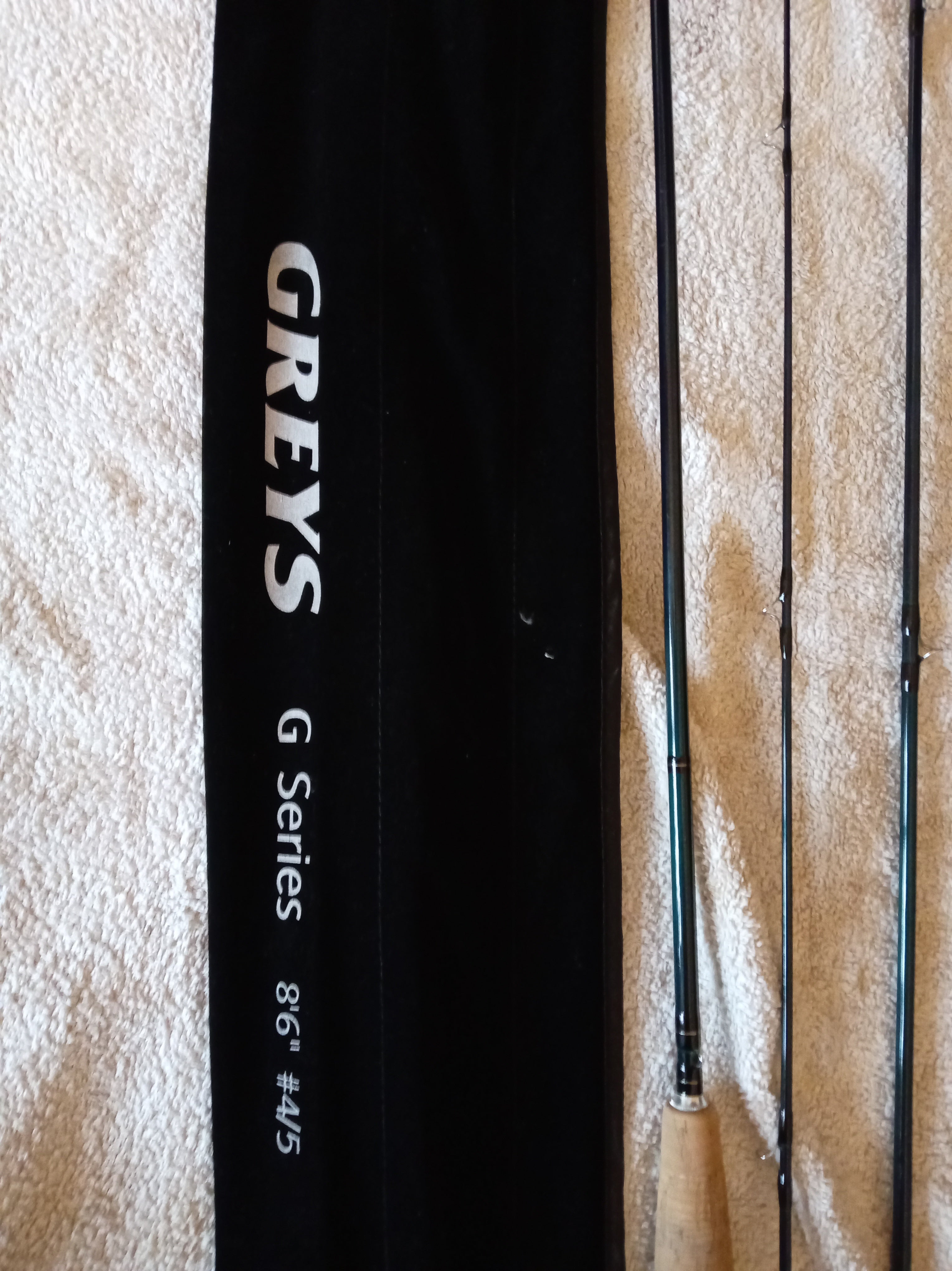Greys G Series 8'6" #4/5 3 Piece Light / Small River Fly Fishing Rod