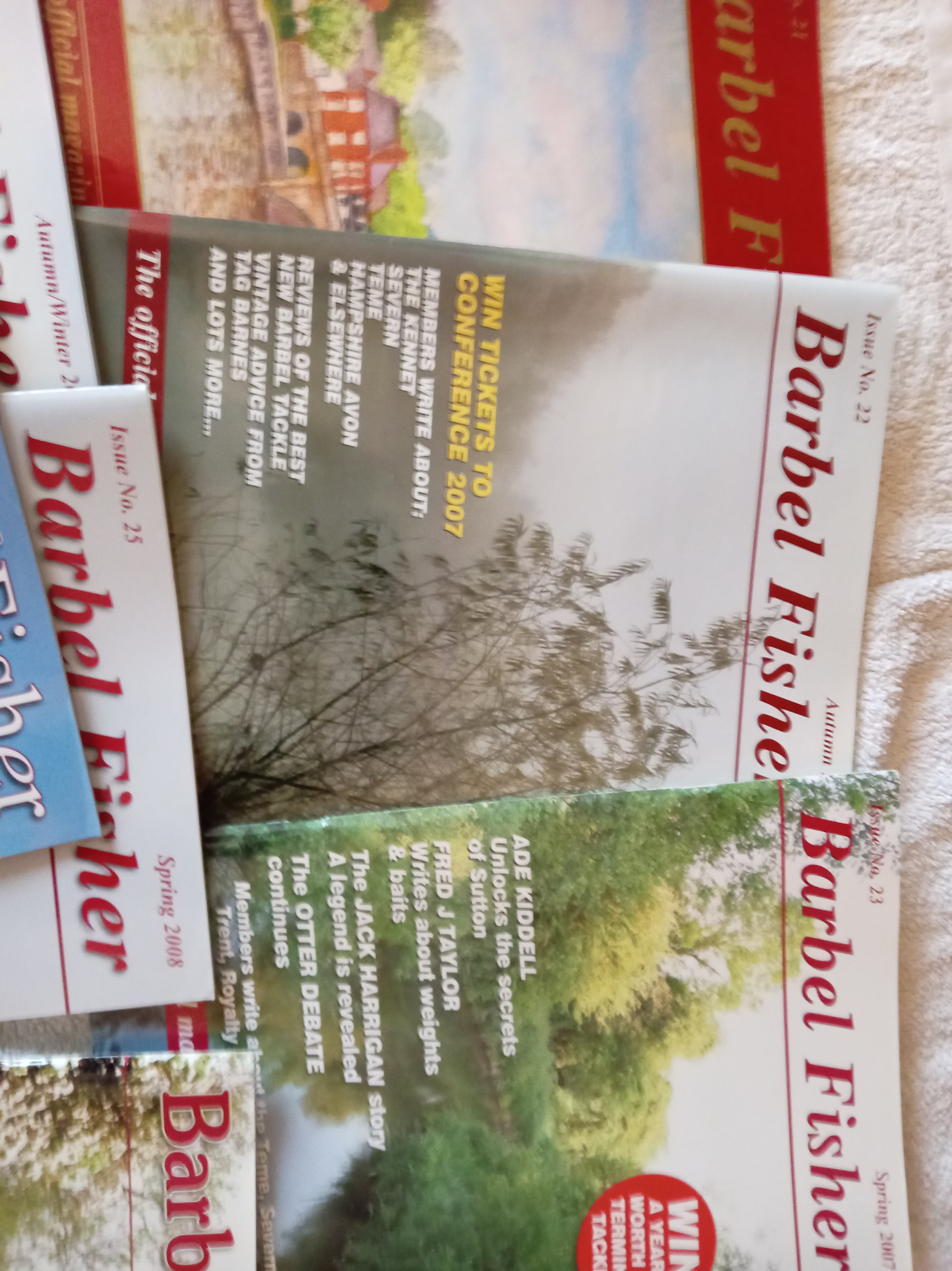 Barbel Fisher Magazine Issues 21-30 - Full Set 10 Issues - 2006-2010 - Great Condition