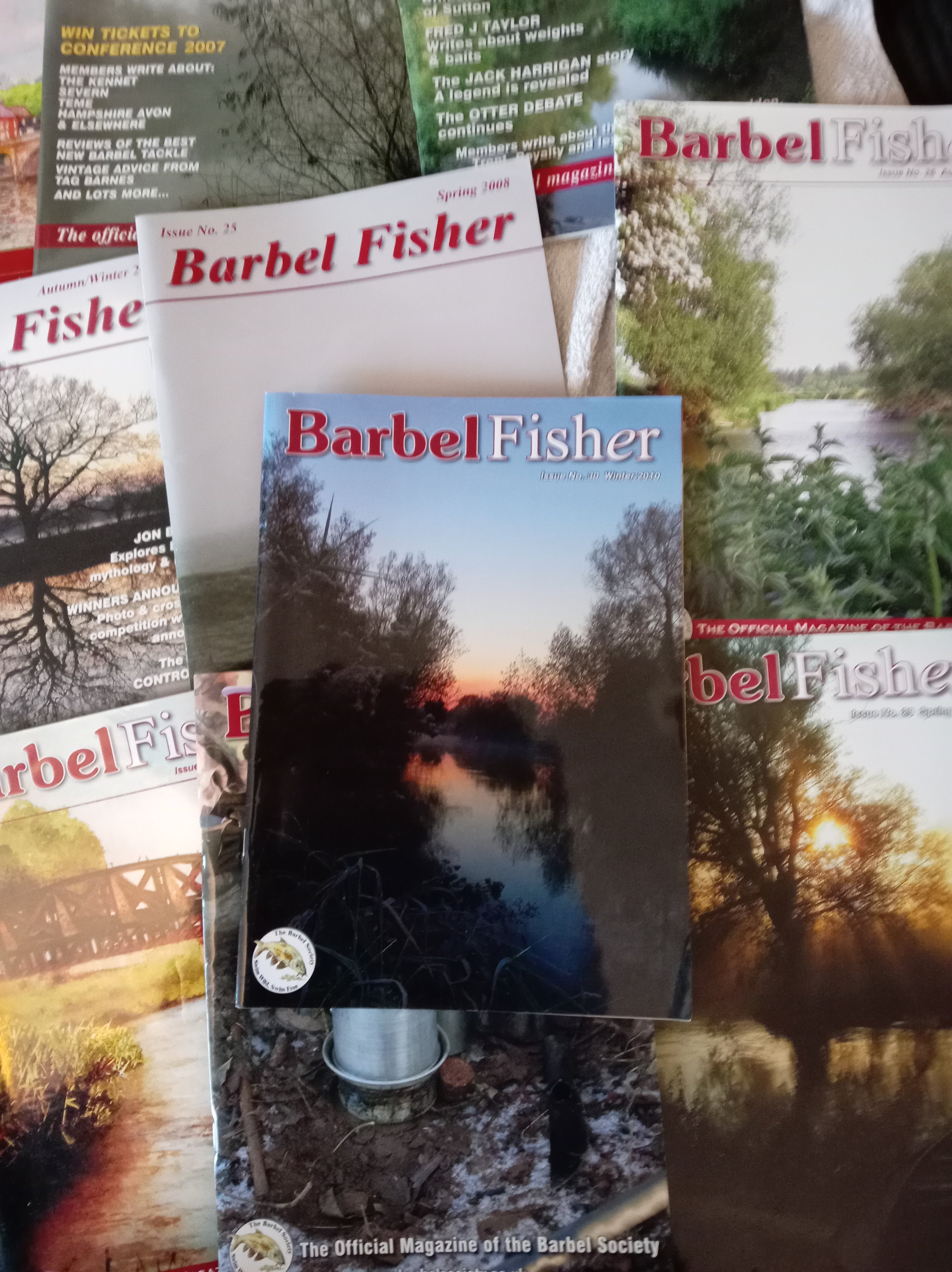 Barbel Fisher Magazine Issues 21-30 - Full Set 10 Issues - 2006-2010 - Great Condition