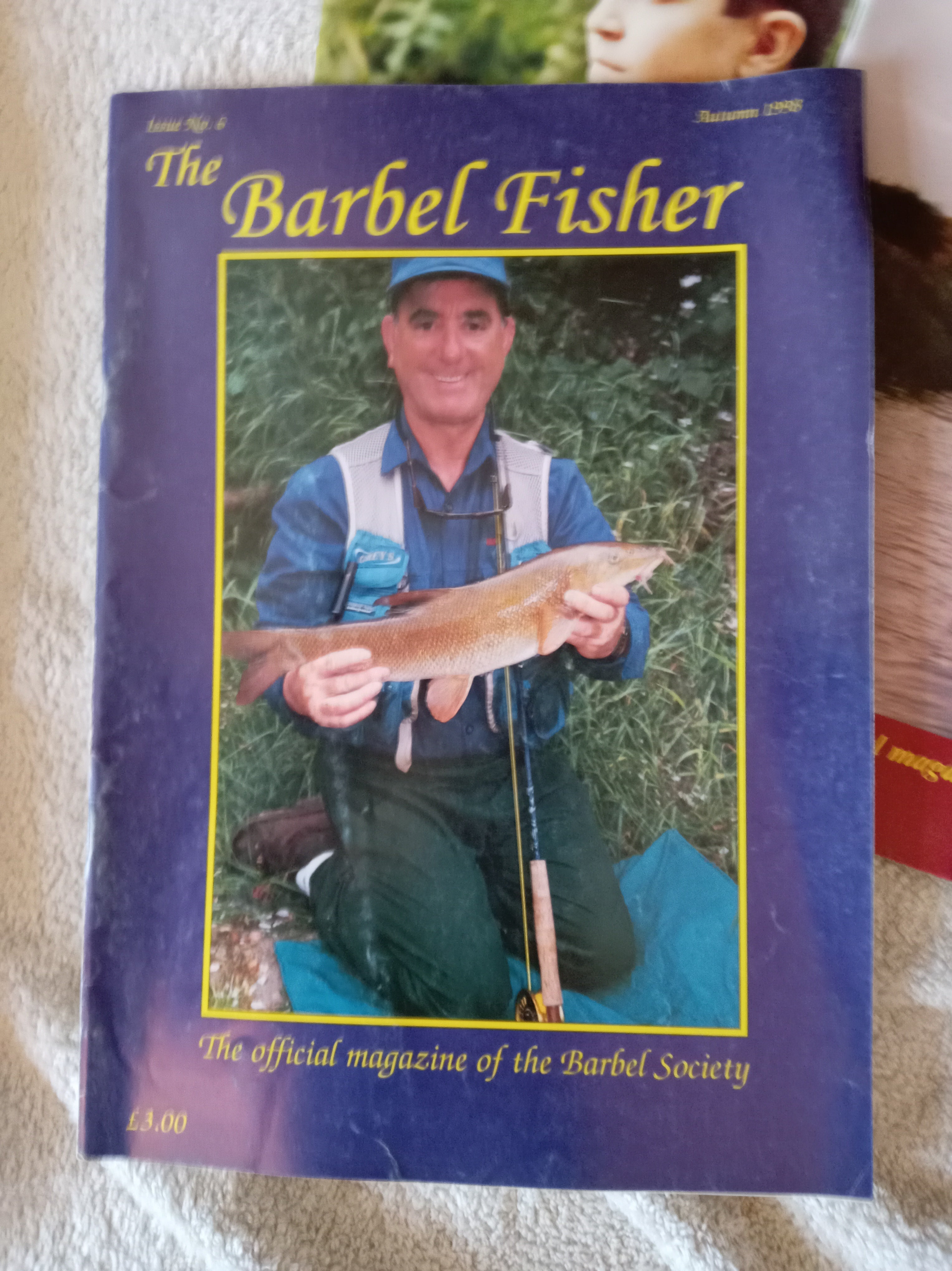 Barbel Fisher Magazine Issues 6-9 - 1998 to 2000 - VGC
