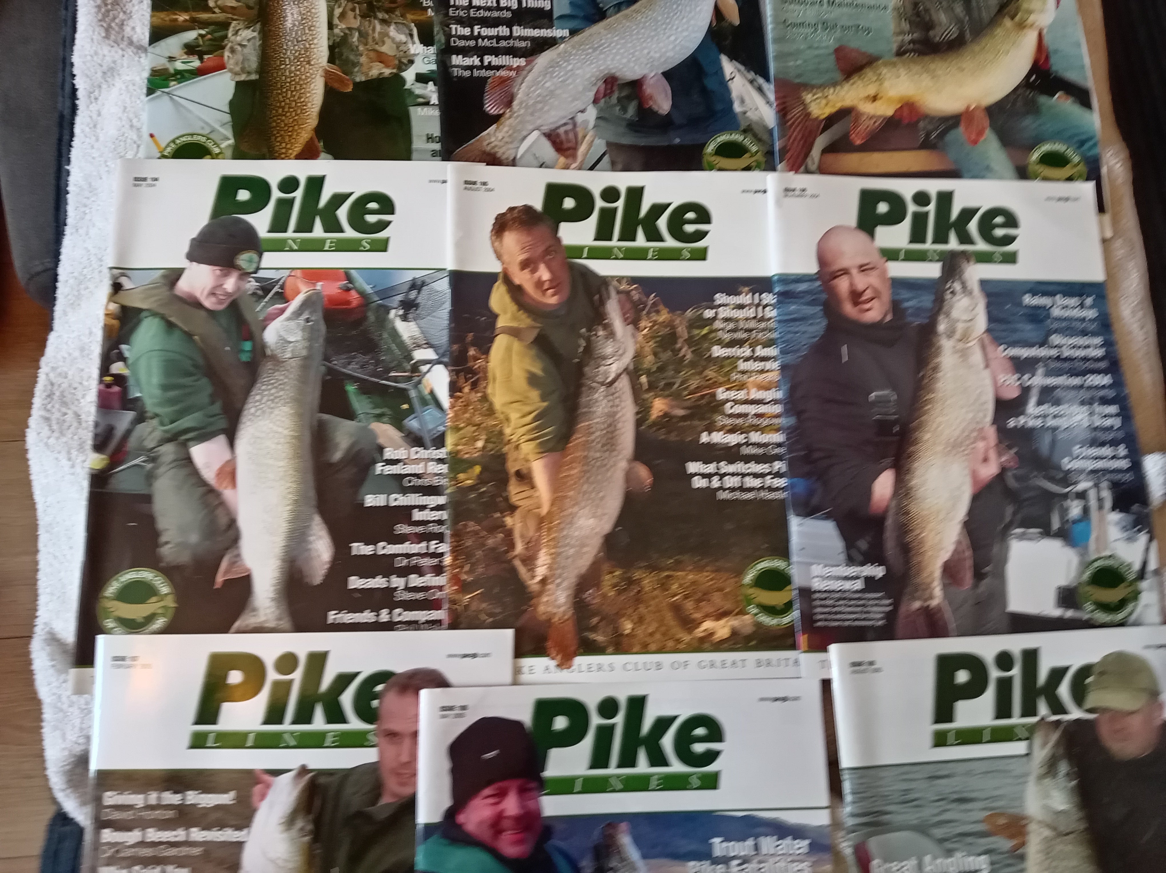 PikeLines Magazine Issues 99-111 - PAC GB Official Journal - 14 Issue Collection