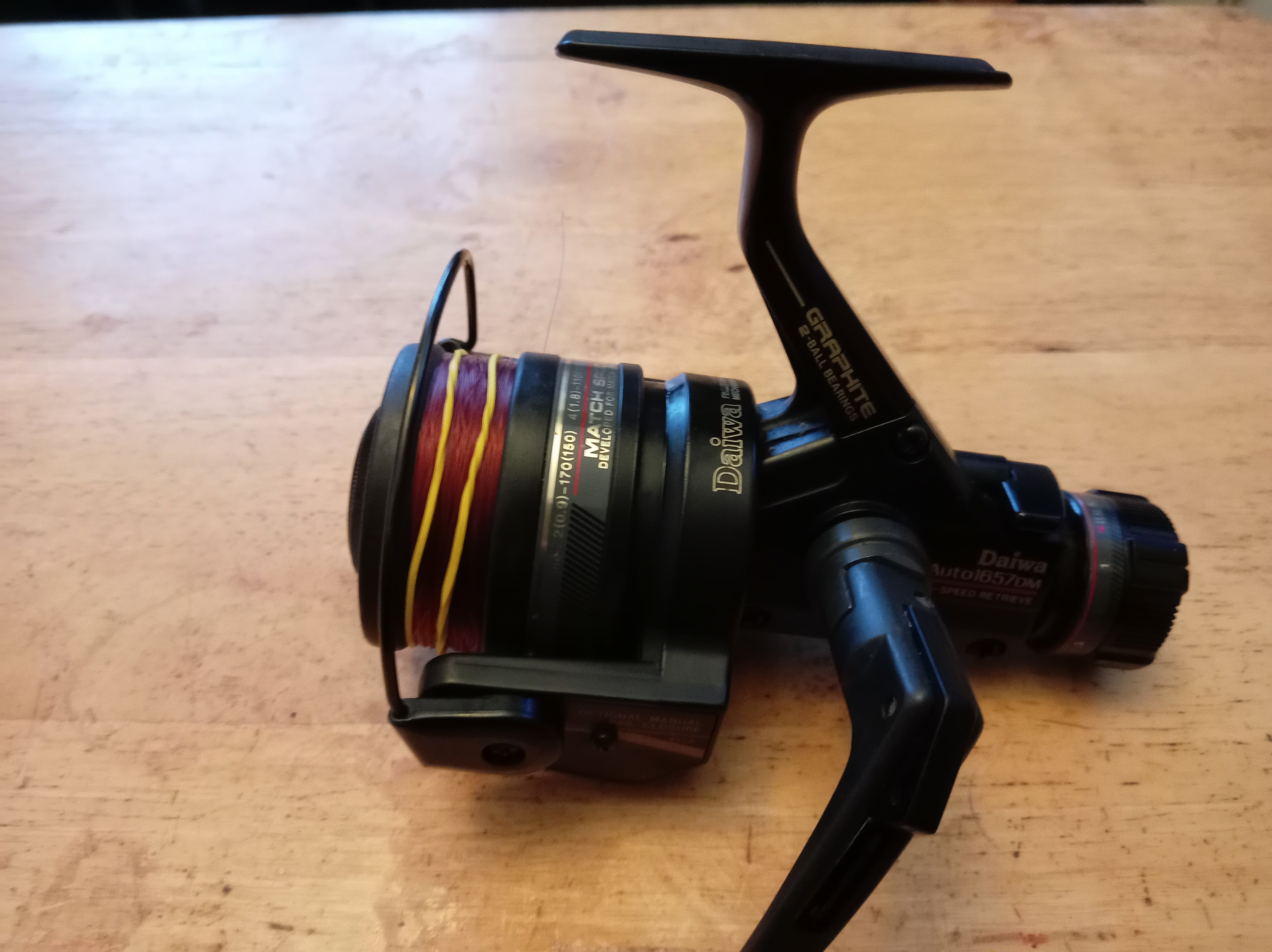 Daiwa Auto 1657M High Speed Rear Drag Reel - Made In Japan - Match Fishing